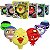 Boneco Splats Head Standard 11cm Figuras Sortidas E Divertidas - Imagem 1