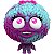 Boneco Splats Head Tie Dye 15cm Estica, Esmaga E Diverte - Imagem 2