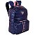 Mochila Capricho Puffer G 42cm Azul Metálico - Imagem 3