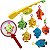 Jogo Diverso Pega Peixe Com Vara, Redinha E Peixes - Imagem 3