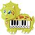 Brinquedo Para Bebê Piano Baby Dinossauro - Imagem 1