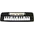 Instrumento Musical Teclado Black 27cm - Imagem 1