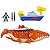 Imaginext Jw Rebirth Mosasaurus Com Som, Movimento E Barco Patrulha - Imagem 1