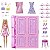 Barbie Fashion Closet Dos Sonhos Com Acessórios E Boneca - Imagem 1