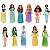 Boneca Disney Princesa Saia Cintilante Caixa Com 6 Sortidas - Imagem 1