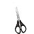 Tesoura Escolar Essentials Preta 13cm - Pacote Com 24 - Imagem 3