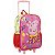 Mochila Infantil Com Rodinha Peppa Pig Fruits G 50cm - Imagem 3
