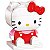 Brinquedo Para Montar Hello Kitty 142 Peças - Imagem 1