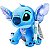 Pelúcia Stitch Disney Baby Treme Treme Sensorial 20cm - Imagem 1