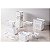 Pote Acrílico Hermético Slim 1780ml Branco - Imagem 3