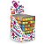 Doce Danclets Cartela 5x7 Tutti Frutti Display Com 15 - Imagem 2