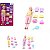Boneca Mila Fashion Com Acessórios 8 Peças Blister - Imagem 2
