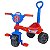 Triciclo Kemotoca Spider Com Haste Vermelho E Azul – Suporta Até 25kg - Imagem 4