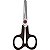 Tesoura Escolar Bolso Ponto Vermelho 11cm - Imagem 2