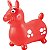 Cavalinho Infantil Vinil Vermelho 52x51cm - Imagem 1