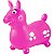 Cavalinho Infantil Vinil Rosa 52x51cm - Imagem 2