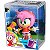Boneco E Personagem Fandombox Sonic Amy Rose 12cm Com Caixa Acrílica - Imagem 3