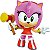 Boneco E Personagem Fandombox Sonic Amy Rose 12cm Com Caixa Acrílica - Imagem 2