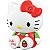 Boneco E Personagem Hello Kitty Frutinha Morango Em Vinil Com Cheirinho - Imagem 3