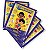 Figurinhas 3 Palavrinhas Envelope Com 5 Unidades – Pacote Com 20 Envelopes - Imagem 4