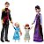 Conjunto Bonecas Disney Frozen Família Real De Arendelle Com 4 Personagens - Imagem 1