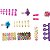 Maquiagem E Beleza Infantil Kit Unhas Decoradas (s) - Imagem 2