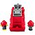 Caminhão De Bombeiros Fisher-price Little People Com Som, Luz E 2 Figuras - Imagem 9