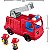 Caminhão De Bombeiros Fisher-price Little People Com Som, Luz E 2 Figuras - Imagem 8