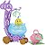 Boneca Disney Princesa Carrinho De Animais(s - Imagem 6