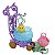 Boneca Disney Princesa Carrinho De Animais(s - Imagem 7