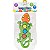Brinquedo Educativo Lagartixa Didática Com Blocos Coloridos - Imagem 3