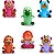 Brinquedo Para Bebê Zoo Baby Colecionável Sortido 3d - Imagem 1