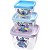 Conjunto De Potes Plásticos Stitch Com 3 Potes Quadrados Conect - Imagem 1