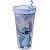 Copo Decorado Stitch 2 Em 1 Com Tampa E Canudo 540ml - Imagem 1