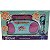 Brinquedo Stitch Boom Box Karaokê Infantil Com Cabo P2 E Função Amplificadora - Imagem 3