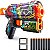 Lançador X-shot Skin Flux Com 8 Dardos –  Alcance De 27 Metros - Imagem 2