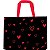 Sacola Plástica Shopping Bag 43x43x12cm Sortida (pacote Com 12) - Imagem 5