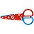 Tesoura Escolar Patrulha Canina Decorada 12cm Com Caixa De 12 Unidades - Imagem 3