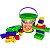 Brinquedo Para Montar 3 Palavrinhas Balde Com Blocos E Relógio - Imagem 3