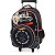 Mochila Infantil Com Rodinha Hot Wheels G Preta - Imagem 3