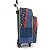 Mochila Infantil Com Rodinhas Hot Wheels Grande Azul - Imagem 4