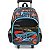 Mochila Infantil Com Rodinha Hot Wheels Grande Preta - Imagem 2