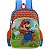 Mochila Infantil Mario Grande Azul - Imagem 1