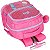 Mochila Com Rodinha Barbie Pink G C/paete - Imagem 6