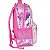 Mochila Infantil Barbie Pink Holográfico G - Imagem 3