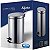 Lixeira ágata Inox Com Pedal 5 Litros - Imagem 3