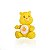 Boneco E Personagem Ursinho Carinhoso Sol Amarelo - Imagem 3