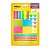 Kit Escolar Neon Marc/blo/marc.t+etiqu Kit - Imagem 1