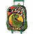Mochila Infantil Com Rodinha Up4you Dinossauro G Preta - Imagem 3