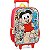 Mochila Infantil Com Rodinha Turma Da Mônica G Vermelha - Imagem 2
